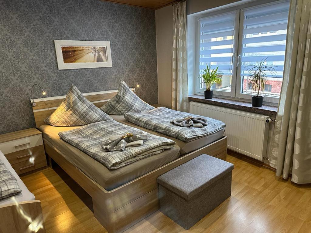 Christels Ferienwohnung 2 In Thale Mit Ueberdachter Terrasse, Kueche Mit Tv & Geschirrspueler Dış mekan fotoğraf